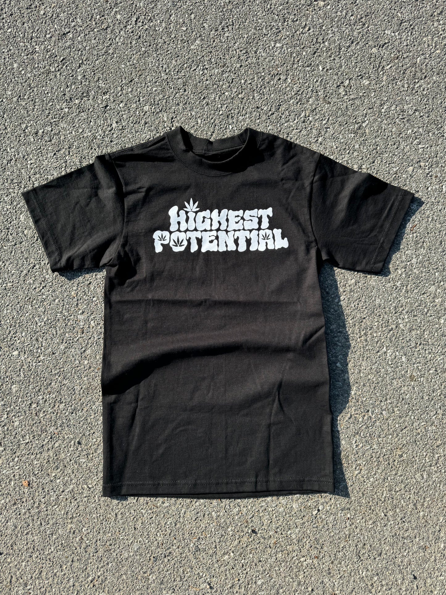 Black Highest Potential Tee