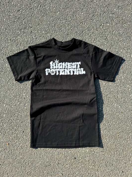 Black Highest Potential Tee