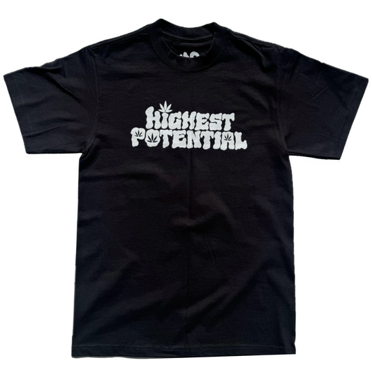 Black Highest Potential Tee
