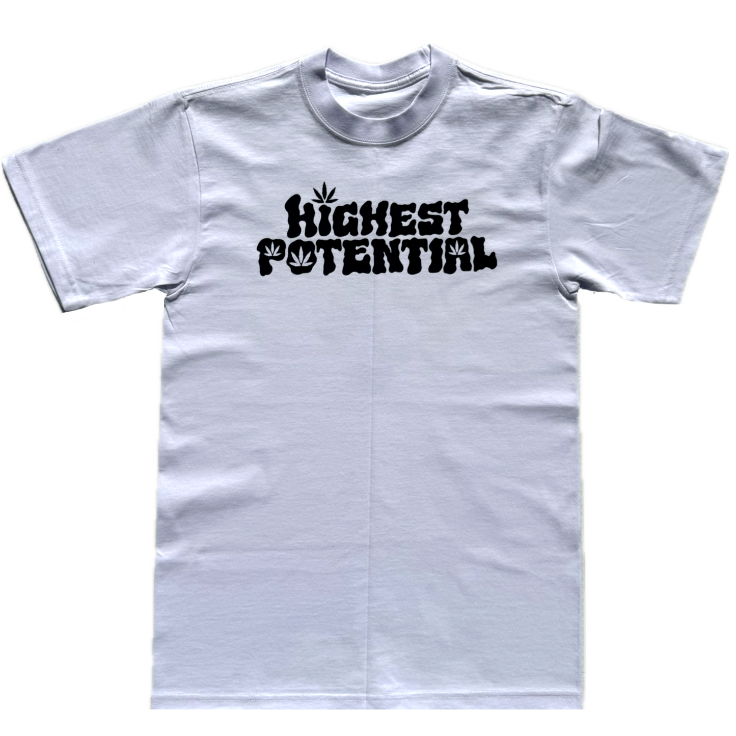 White Highest Potential Tee